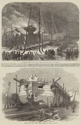 Destruction of the Etna Floating Battery